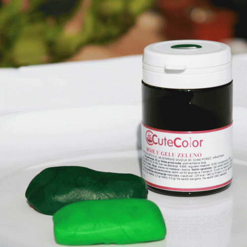 JESTIVA BOJA U GELU ZELENO