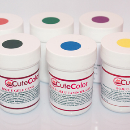 Jestiva boja u gelu Narančasto 30 gr