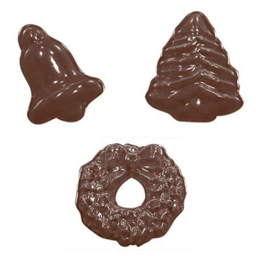 Kalup za čokoladu - Božićne praline