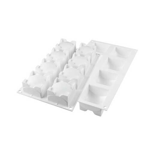 Silikonski kalup kvadratna sfera-Square Sphere 110ml.