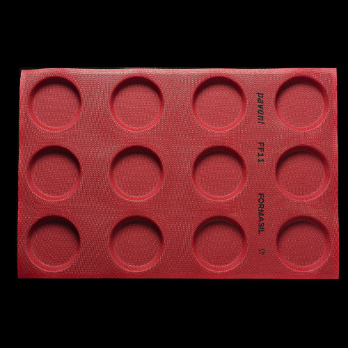 MIKROPERFORIRANI SILIKONSKI KALUP FORMASIL-OKRUGLI 100 MM 600x400