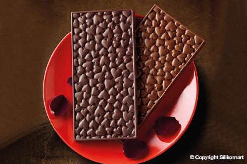 SILIKONSKI KALUP ZA ČOKOLADNE TABLE-LOVE CHOCO BAR - Slika 2