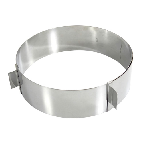 RASTEZLJIVI INOX OBRUČ ZA TORTE-16-28 CM