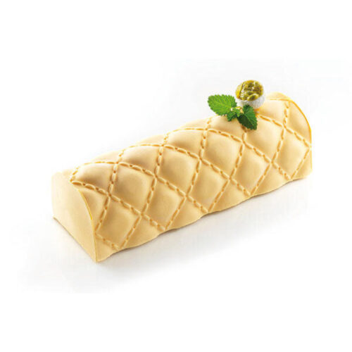 Silikonski kalup KIT BÛCHE MATELLASSÉ03 - 250X90 H 70 MM