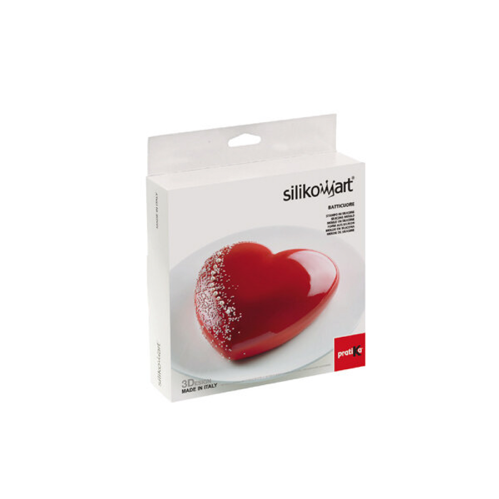 SILIKONSKI KALUP BATTICUORE 205X198 H 63 MM