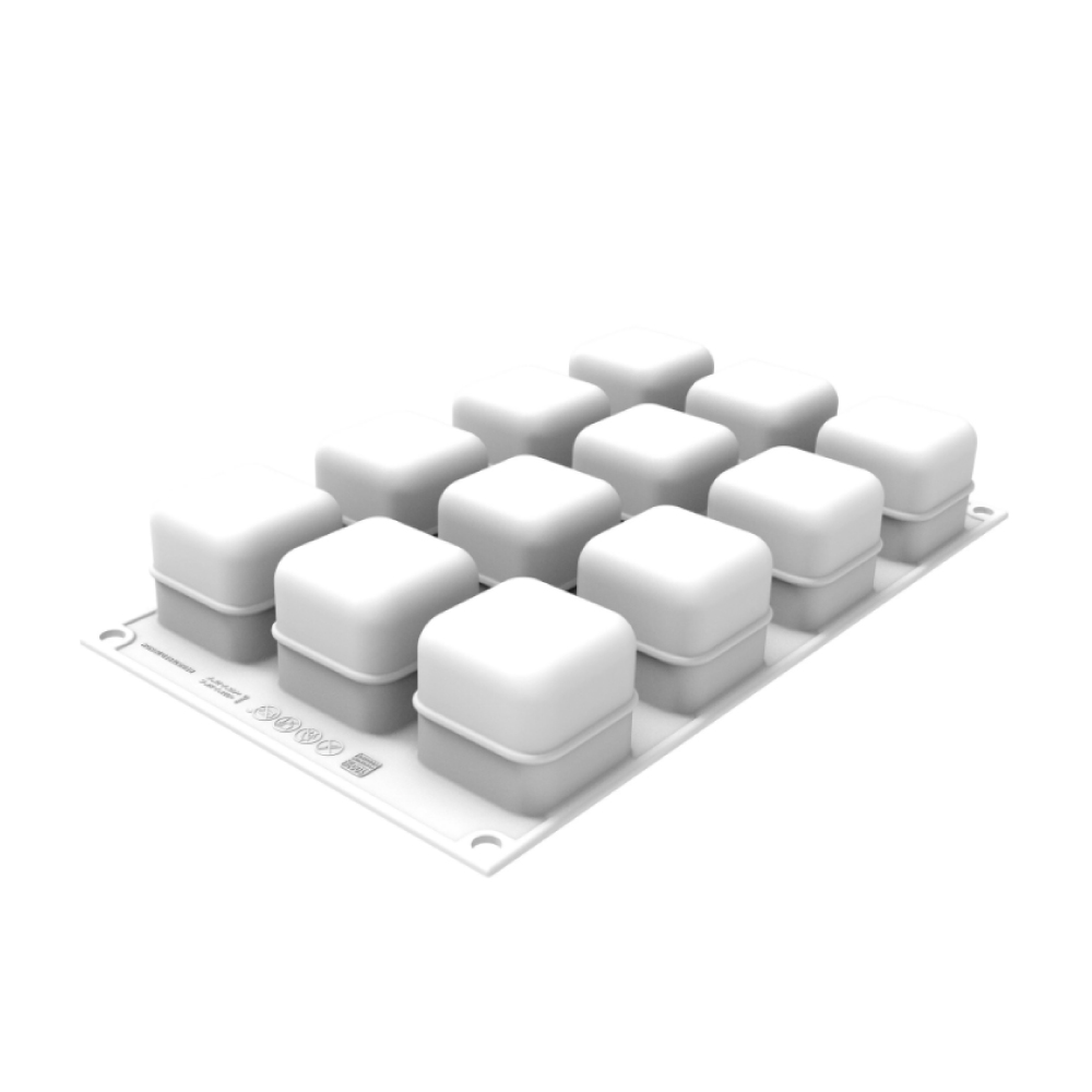 SILIKONSKI KALUP CUBO 3D 85