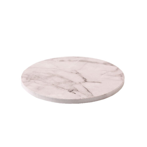 PODLOŽAK ZA TORTE CAKEBOARD BIJELI MRAMORNI ⌀ 30 CM x 1,2 h