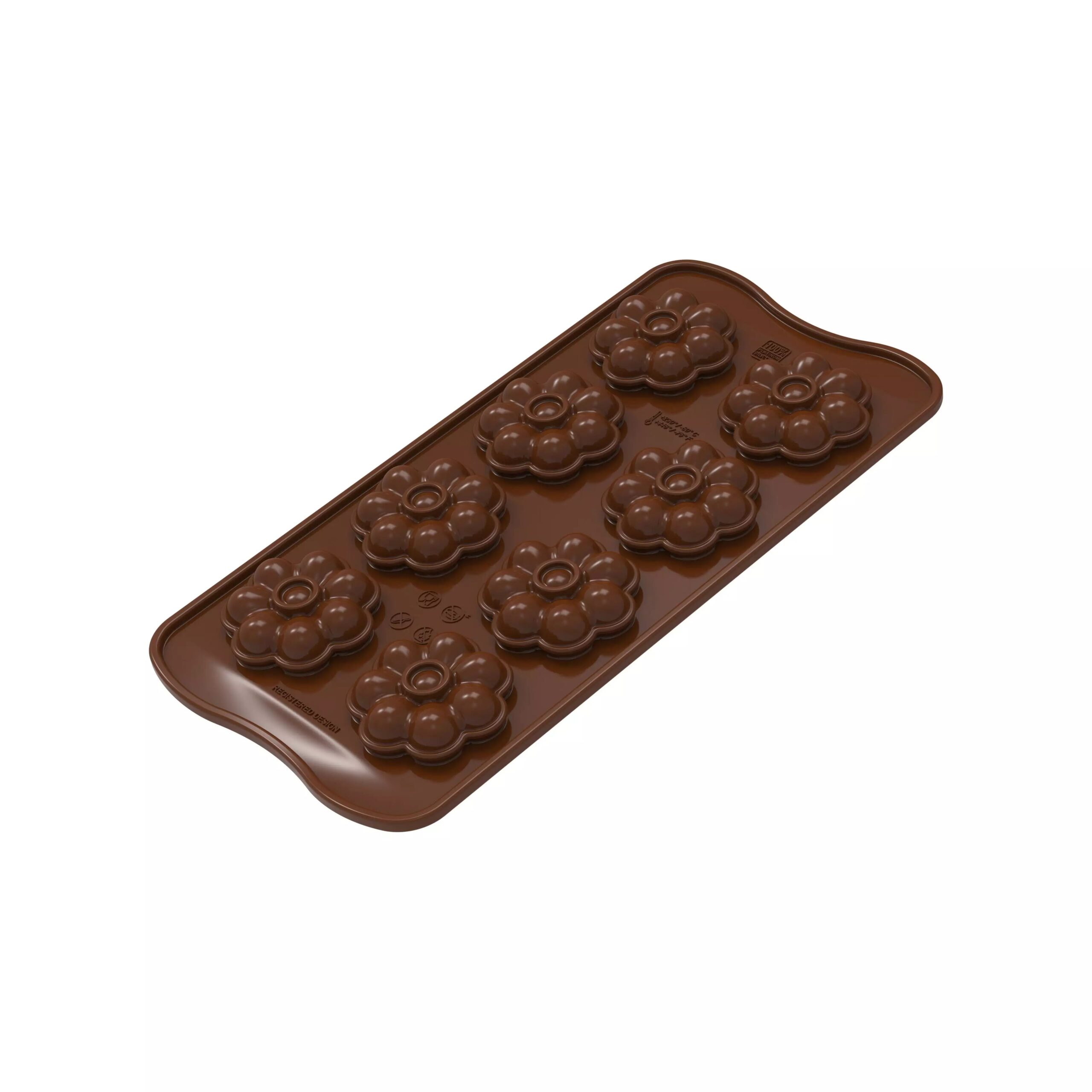SILIKONSKI KALUP CHOCO FLOWER SCG063 - Slika 3