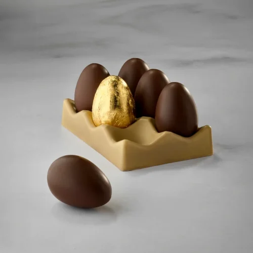 Komplet kalupa za čokoladu u obliku kartona za jaja