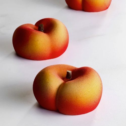 Silikonski kalup monoporcija Flat Peach