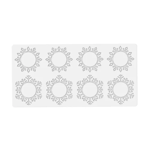 SILIKONSKA ŠABLONA Snowflake 3